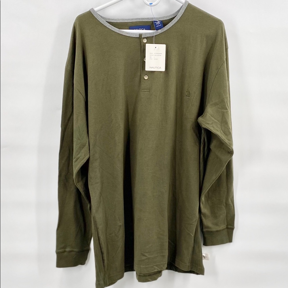 NWT Nautica Palisades Sleepwear Pajama Top L